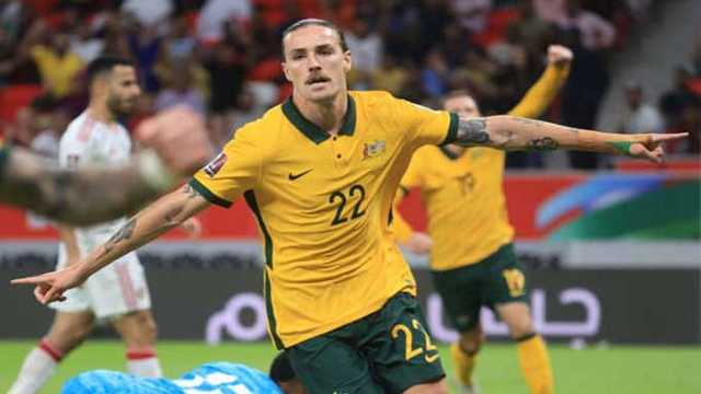 غياب قائد منتخب أستراليا رسميًا عن مواجهتي الأخضر واليابان