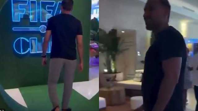 سامي الجابر يدعم الهلال من ميامي قبل مواجهة ريال مدريد .. فيديو