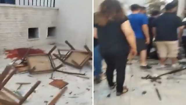 مجهول يفجر نفسه في كنيسة بسوريا .. فيديو