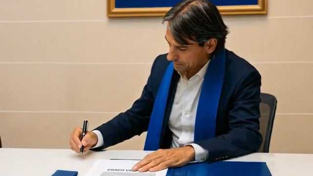 إنزاغي يوقّع مع الهلال في باريس رسميًا .. فيديو