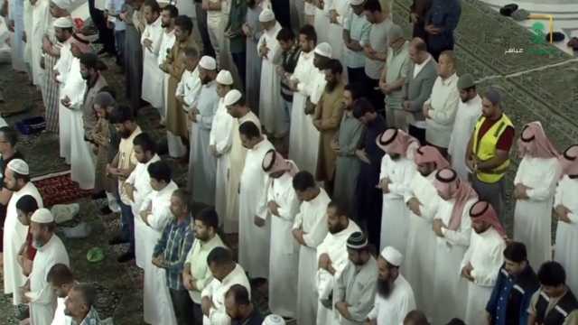 المصلون يؤدون صلاة عيد الأضحى في مختلف أنحاء المملكة