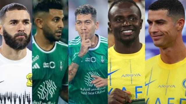 قائمة أعلى الرواتب بدوري روشن تضع رونالدو في الصدارة بفارق تاريخي