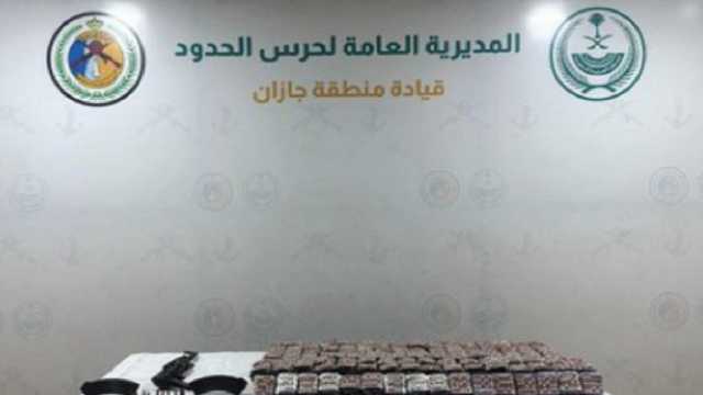 إحباط 122كيلوجرامًا من القات والحشيش بجازان