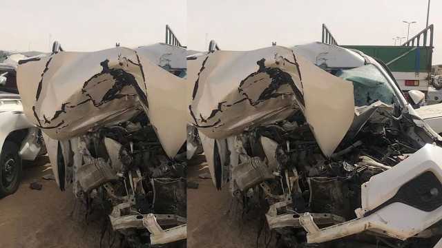 مصرع مواطنة بحادث مروع أثناء توجهها لحضور عزاء والدها
