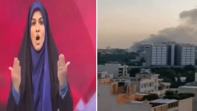 موجة تهكم على المذيعة الإيرانية على السوشيال ميديا ..فيديو