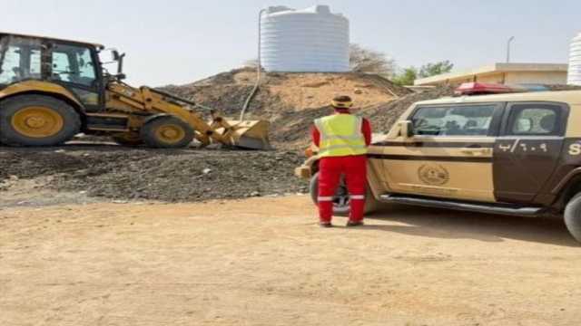 ضبط مقيم لتلويثه البيئة بتفريغ مواد خرسانية في محمية الأمير محمد بن سلمان الملكية