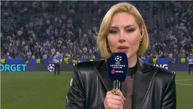 مذيعة TNT SPORTS تشعل الأجواء في نهائي الأبطال بإطلالة مثيرة