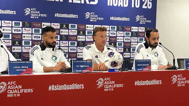 رينارد: مباراتا التصفيات المتبقيتان مهمة جدًا