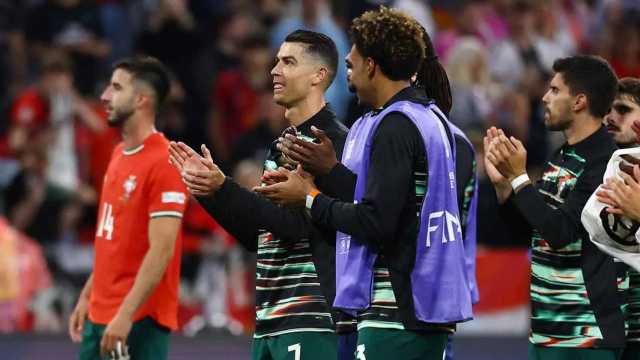 رد فعل عاطفي من رونالدو بعد الإطاحة بألمانيا