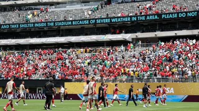 تدخل أمني في مدرجات الأهلي خلال مواجهة بالميراس بكأس العالم للأندية.. فيديو
