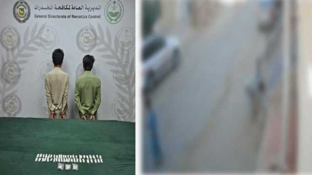 القبض على مقيمين لترويج مواد مخدرة في جدة