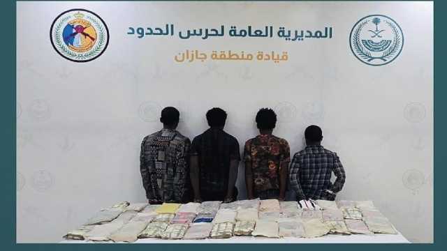 إحباط تهريب كميات كبيرة من القات والحشيش في 3 مناطق