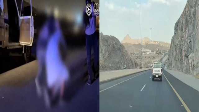 مطاردة حية في عسير للقبض على شخصين أثناء ترويجهما الحشيش.. فيديو