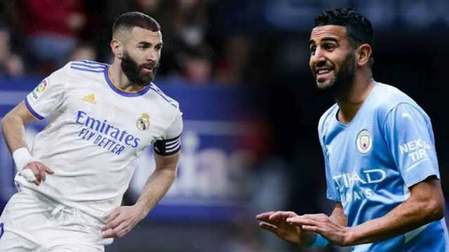 رياض محرز: بنزيما من الأفضل في العالم