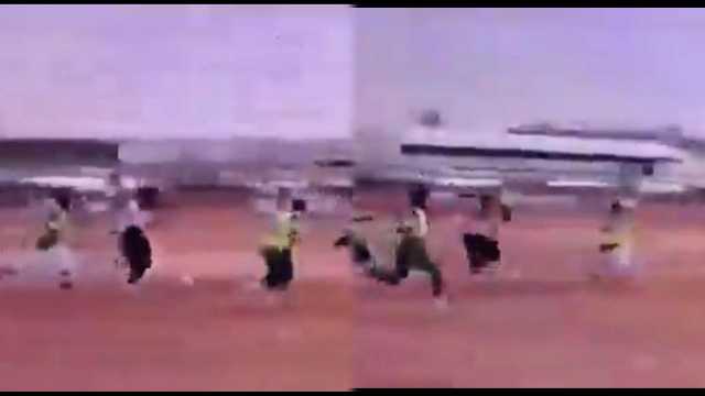 مقطع نادر لدوري الحواري بالرياض