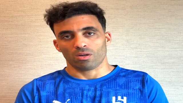 أول تعليق من حمدالله بعد انضمامه للهلال .. فيديو