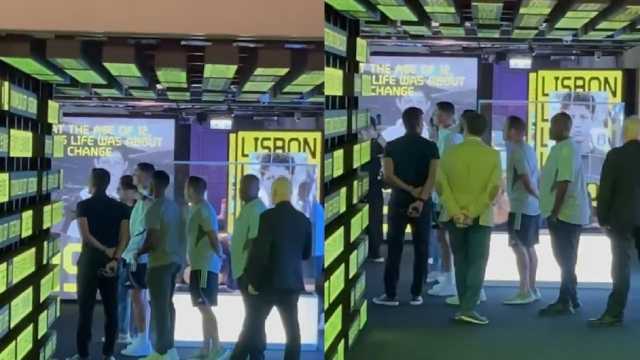 رونالدو يزور متحفه في هونغ كونغ .. فيديو