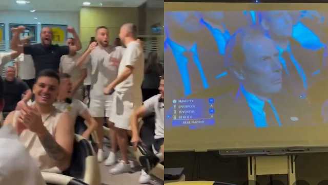 رد فعل لاعبي كيرات ألماتي الجنوني بعد مواجهة ريال مدريد.. فيديو