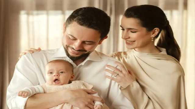 ولي العهد الأردني يحتفل بيوم ميلاد ابنته.. صورة