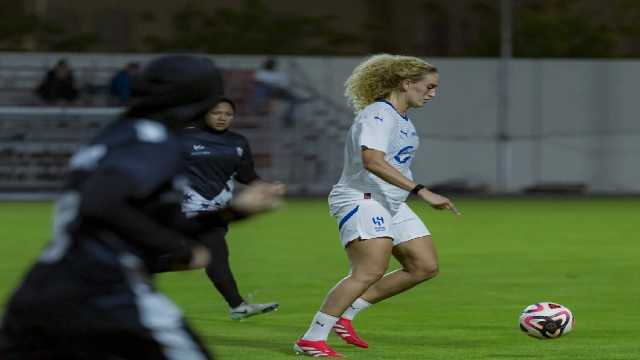 سيدات الهلال يتفوقن على نجمة جدة بسداسية ودية