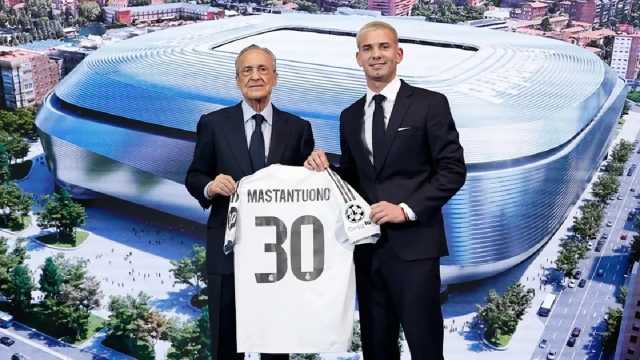 ماستانتونو يبدأ مشواره مع مدريد بإشادة بميسي
