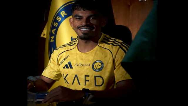 النصر يتعاقد مع سعد الناصر.. فيديو