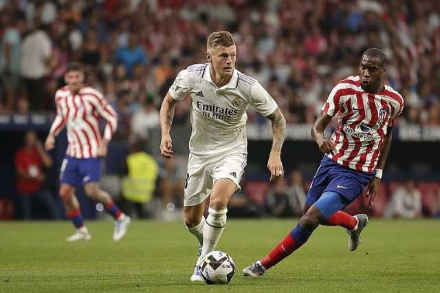 مباراة أتلتيكو مدريد ضد ريال مدريد في الدوري الإسباني (لحظة بلحظة)