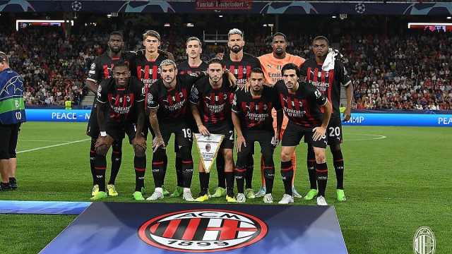 تشكيل ميلان الرسمي لمباراة بولونيا في الدوري الايطالي