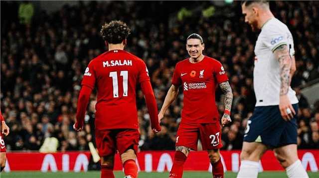 التشكيل الرسمي لمباراة ليفربول ضد توتنهام في الدوري الإنجليزي