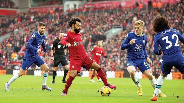 موعد مباراة تشيلسي ضد ليفربول في الدوري الإنجليزي والقنوات الناقلة