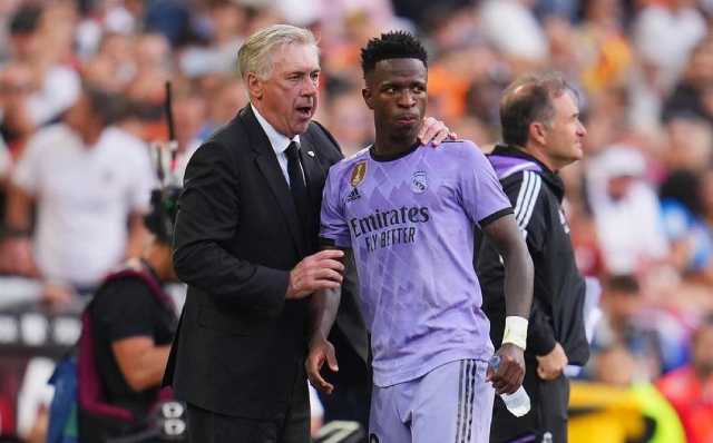 فينيسيوس جونيور يقود هجوم ريال مدريد ضد أوساسونا في الدوري الإسباني