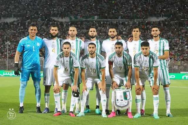 تشكيل منتخب الجزائر أمام تنزانيا في تصفيات كأس الأمم الافريقية
