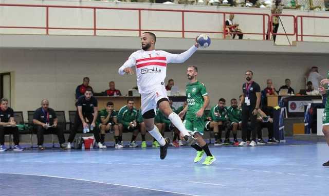 الزمالك يتغلب على الحشد ويتأهل لنصف نهائي البطولة العربية لكرة اليد