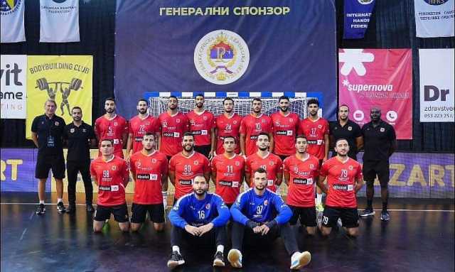 يد الأهلي يفوز على سلوجا البوسني ويتأهل لنهائي كأس الأبطال الدولية