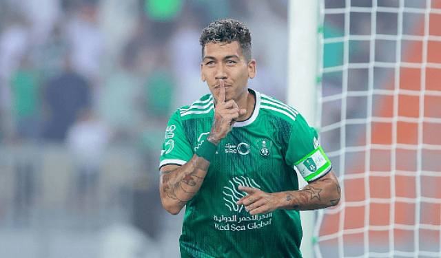 موقف فيرمينو من مباراة أهلي جدة ضد أبها في الدوري السعودي