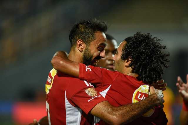 إصابة نجم الأهلي قبل مواجهة سان جورج بدوري أبطال إفريقيا