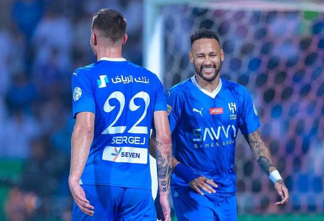 نيمار يقود تشكيل الهلال السعودي الرسمي لمواجهة نافباخور بدوري أبطال آسيا