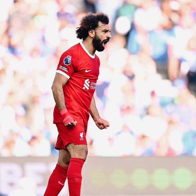 محمد صلاح يفرض نفسه على إحصائيات مباراة ليفربول ضد برايتون