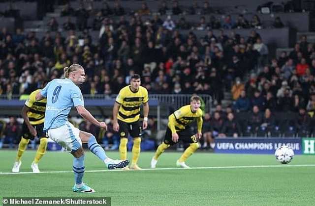 مانشستر سيتي يعود من سويسرا بانتصار ثمين على يونج بويز بدوري أبطال أوروبا