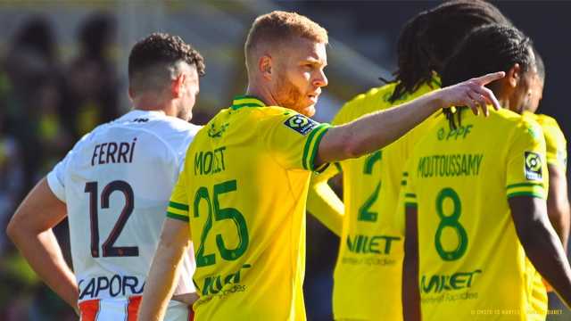 نانت يحقق الانتصار على حساب مونبيليه بالدوري الفرنسي في غياب مصطفي محمد