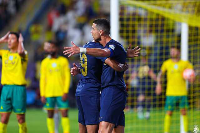 رونالدو يقود النصر لانتصار بثنائية على الخليج في الدوري السعودي للمحترفين