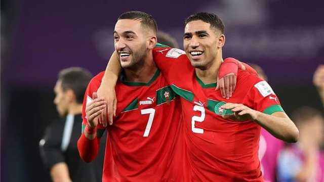أشرف حكيمي يهدر ركلة جزاء غريبة في مباراة المغرب أمام تنزانيا.. فيديو