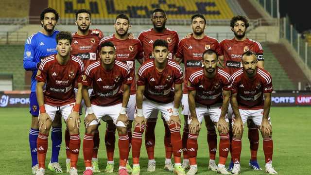 ترتيب الدوري المصري قبل مباراة الأهلي والجونة