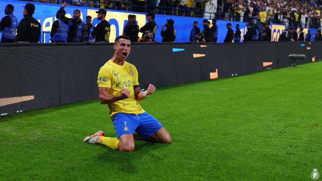 رونالدو يدخل قائمة تاريخية مع النصر في الدوري السعودي