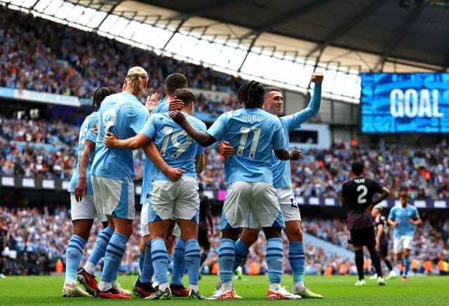 مانشستر سيتي كشف عن تشكيلته للقاء بورنموث بالدوري الإنجليزي