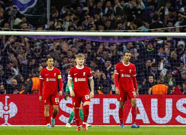 موعد مباراة ليفربول القادمة بعد السقوط أمام تولوز في الدوري الأوروبي