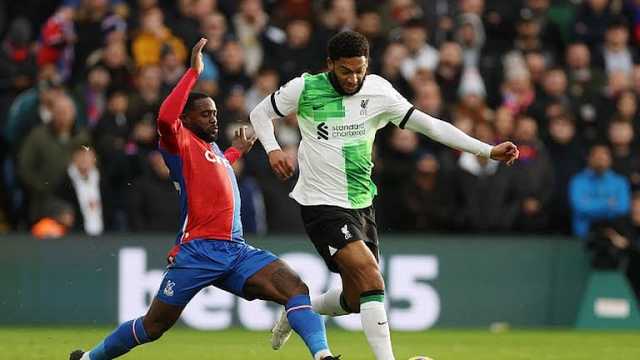 ترتيب الدوري الإنجليزي بعد ريمونتادا ليفربول أمام كريستال بالاس