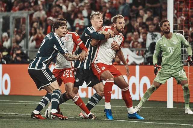 موعد مباراة مانشستر يونايتد ضد بايرن ميونخ في دوري أبطال أوروبا والقنوات الناقلة