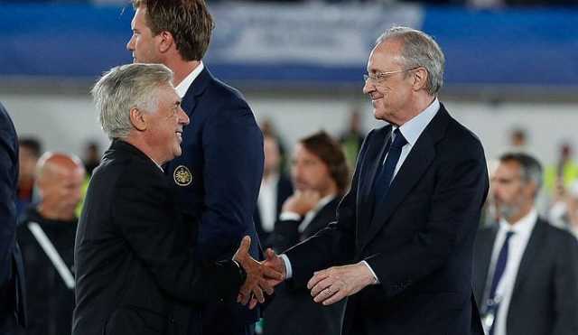 فرمان بيريز يضيق الخناق على أنشيلوتي في ريال مدريد