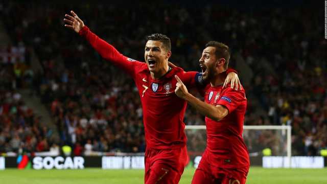 رونالدو يقود تشكيل البرتغال ضد سلوفاكيا في تصفيات يورو 2024